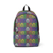 Unisex Fabric Backpack, Rainbow of Many Buddhas, School backpack, Travel Backpack