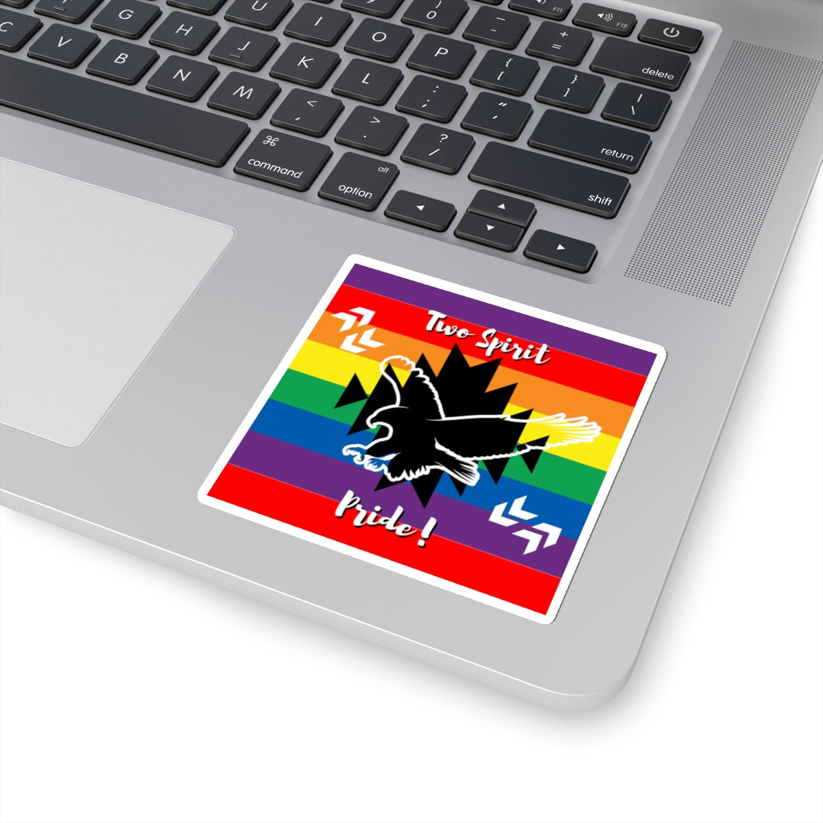 Two Spirit Pride Kiss-Cut Stickers