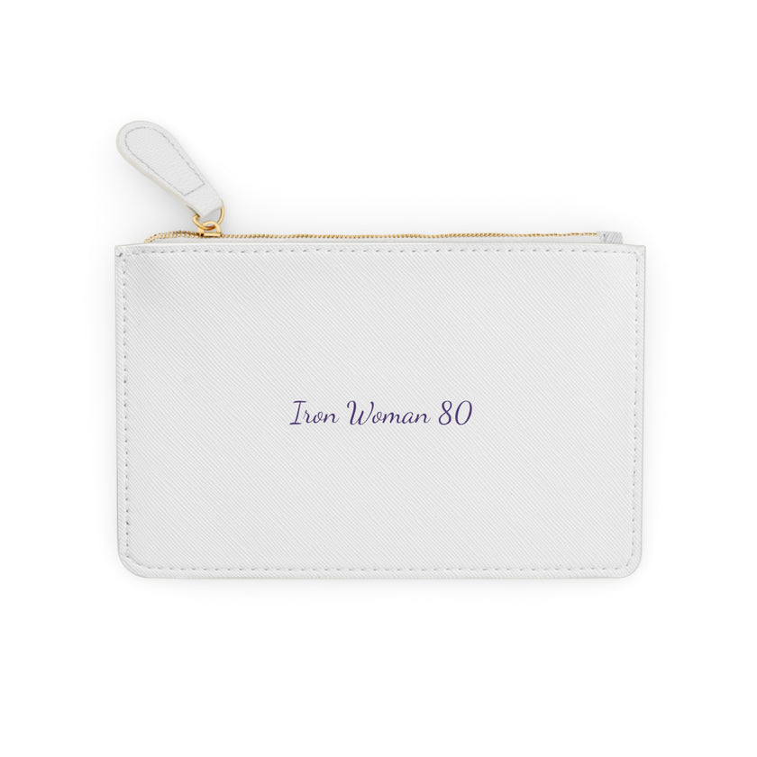 Native Bison Purple Mini Clutch Bag