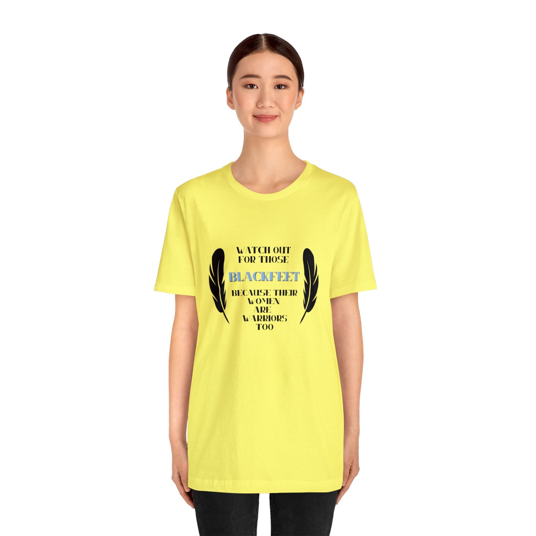 Blackfeet Women Warriors Unisex Jersey Short Sleeve Tee
