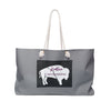 Native Decolonizing Black/Magenta Weekender Bag
