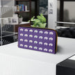 Purple-Rainbow Native White Innii-Bison Zipper Wallet-Native Collection-Iron Woman 80