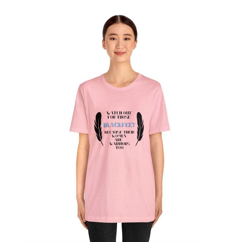 Blackfeet Women Warriors Unisex Jersey Short Sleeve Tee