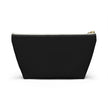Native American White Innii aka Bison Decolonizing Accessory Pouch w T-bottom, Makeup Bag