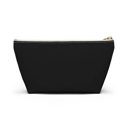 Native American White Innii aka Bison Decolonizing Accessory Pouch w T-bottom, Makeup Bag