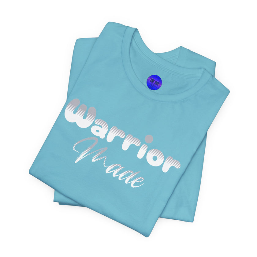 Warrior Made, Native Collection, Orange, Black, Turquoise, or Red, Unisex Jersey Short Sleeve Tee