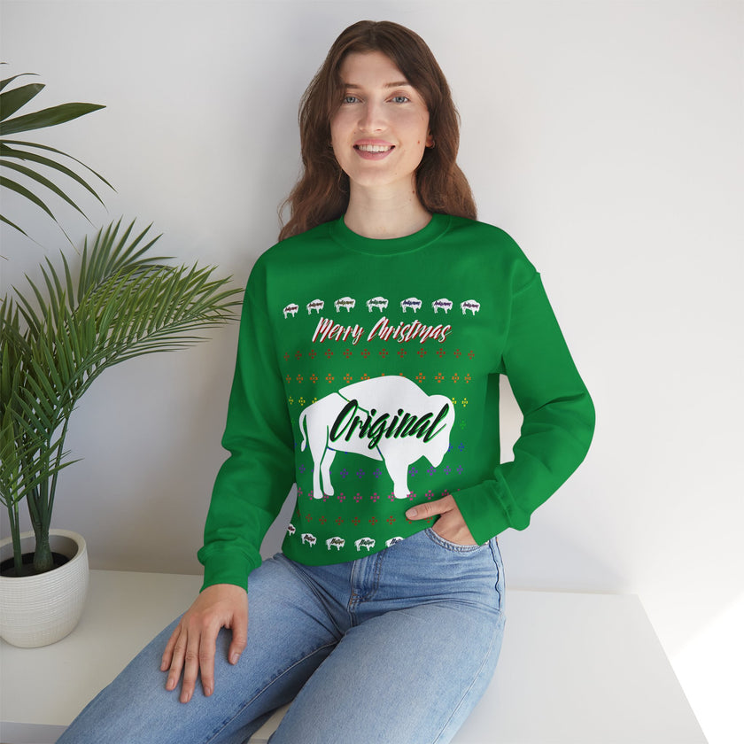 Ugly Christmas Original Black Unisex Heavy Blend™ Crewneck Sweater