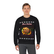 Ugly Christmas Indian Taco Unisex Heavy Blend™ Crewneck Sweater