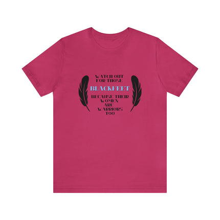 Blackfeet Women Warriors Unisex Jersey Short Sleeve Tee