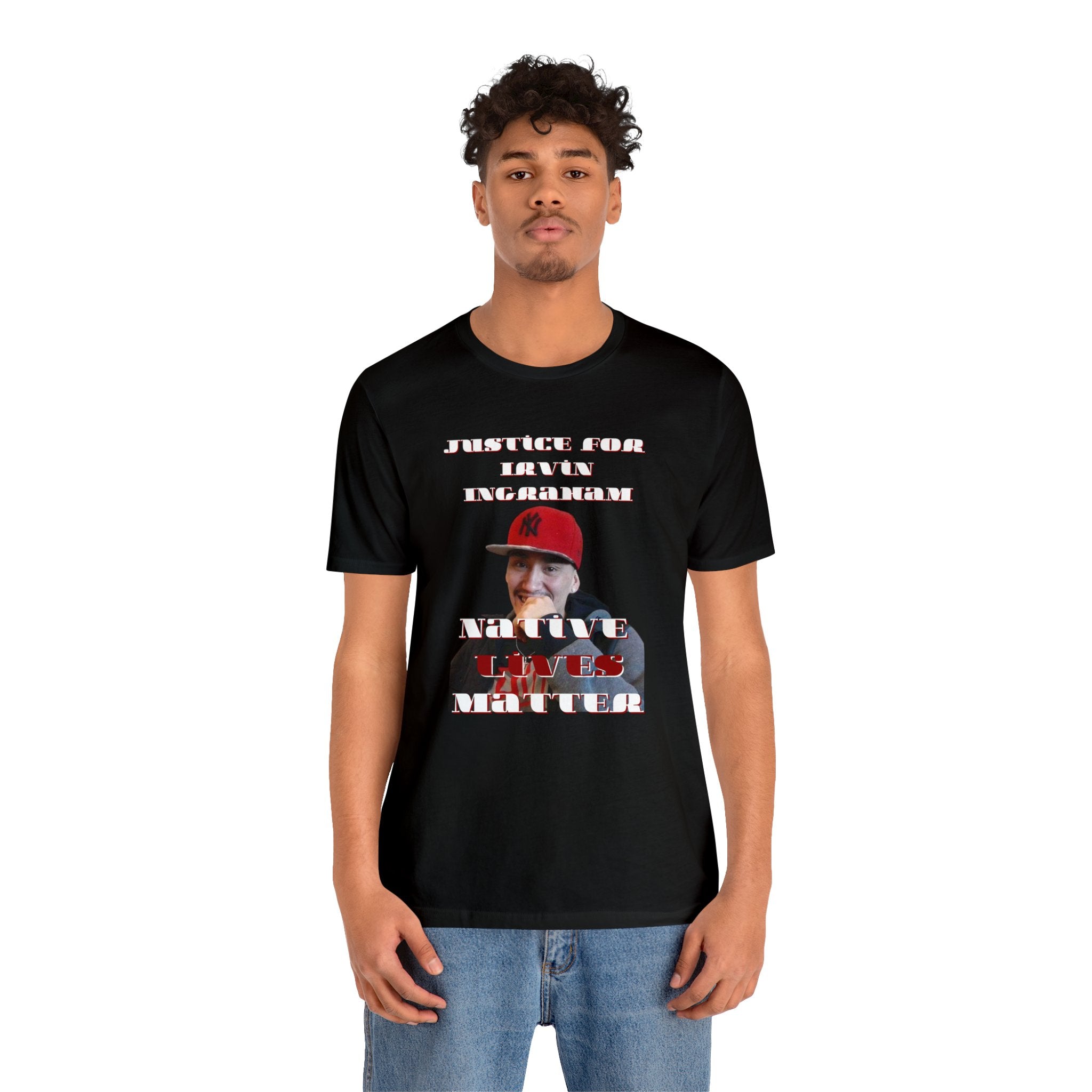 Justice for Irvin Ingraham MMIP Unisex Jersey Short Sleeve Tee