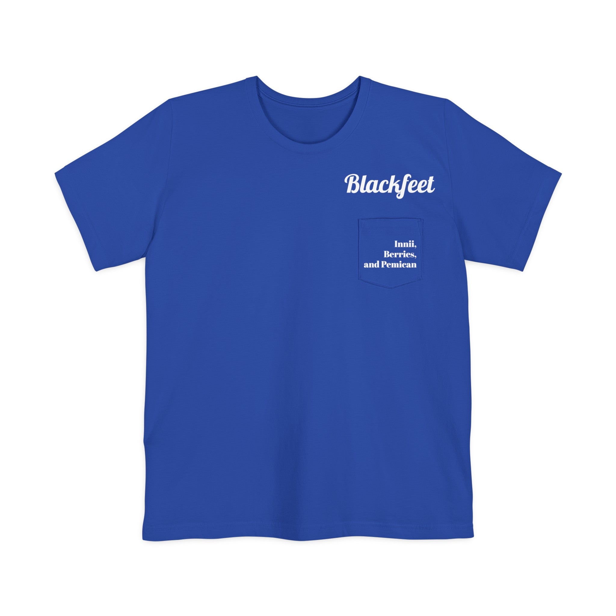 Your Tribe, food and Medicine, personalized Shirt, Blue, Black, or White, Unisex Pocket T-shirt