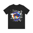 Native Innii aka Bison Graphic, Still Here, Native Pride, White, Orange, Black, Green, Blue, or Red Unisex Jersey Short Sleeve Tee