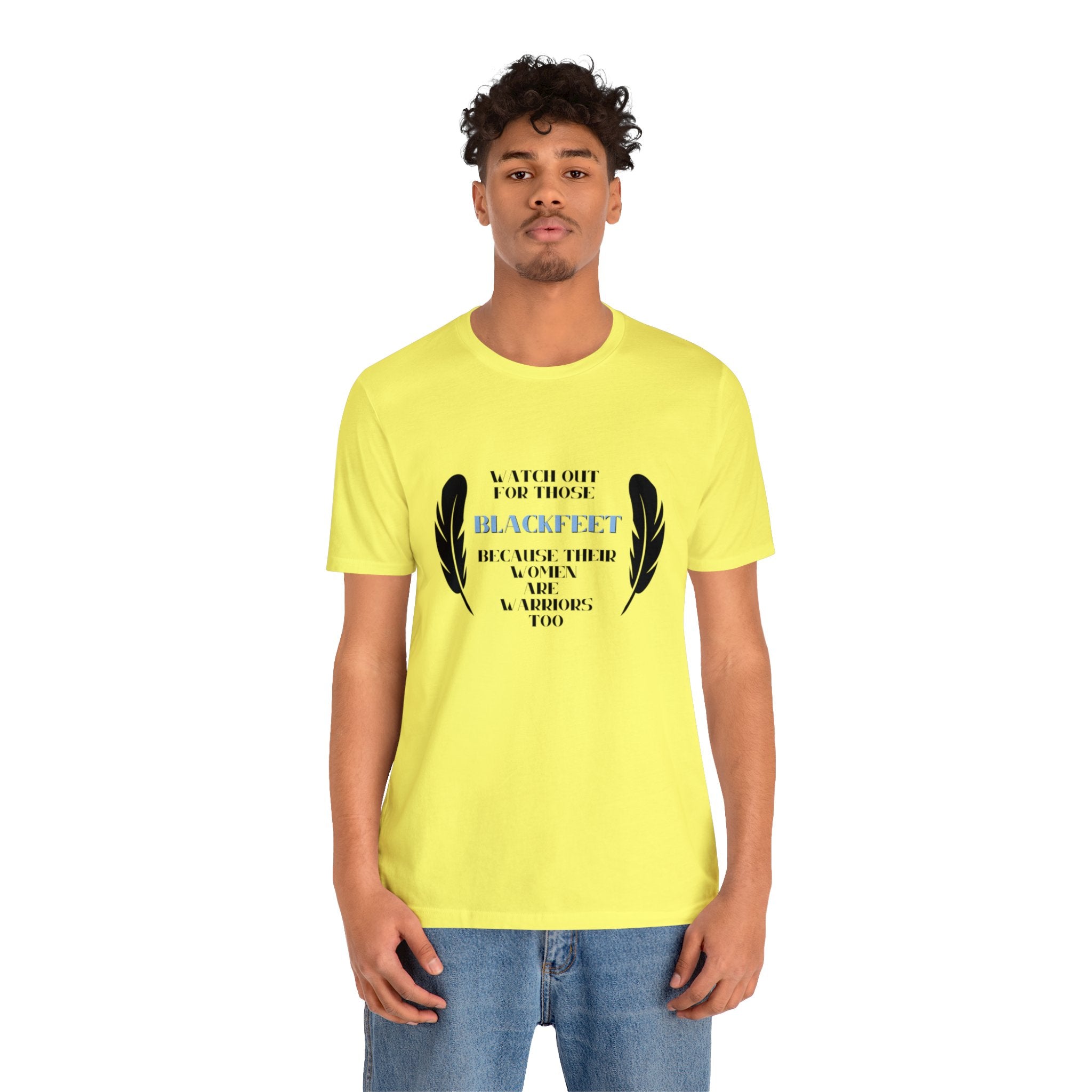 Blackfeet Women Warriors Unisex Jersey Short Sleeve Tee