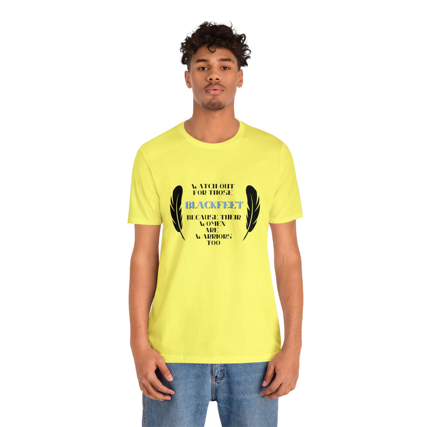 Blackfeet Women Warriors Unisex Jersey Short Sleeve Tee