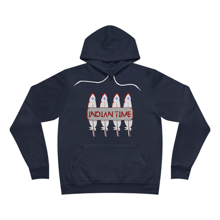 Indian Time Unisex Fleece Pullover Hoodie