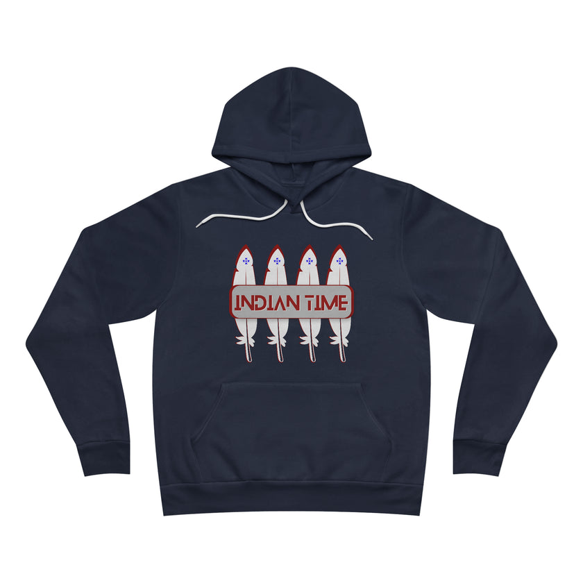 Indian Time Unisex Fleece Pullover Hoodie
