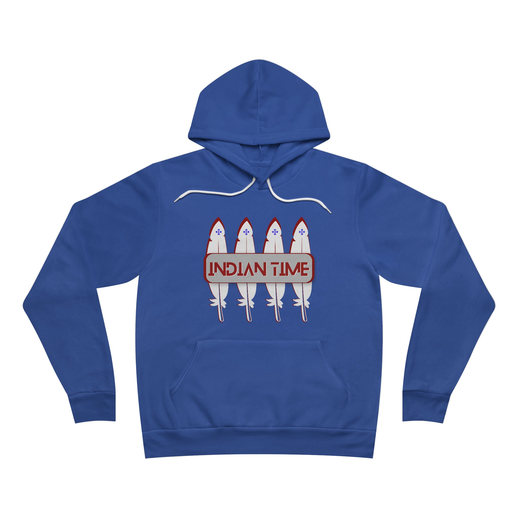 Indian Time Unisex Fleece Pullover Hoodie