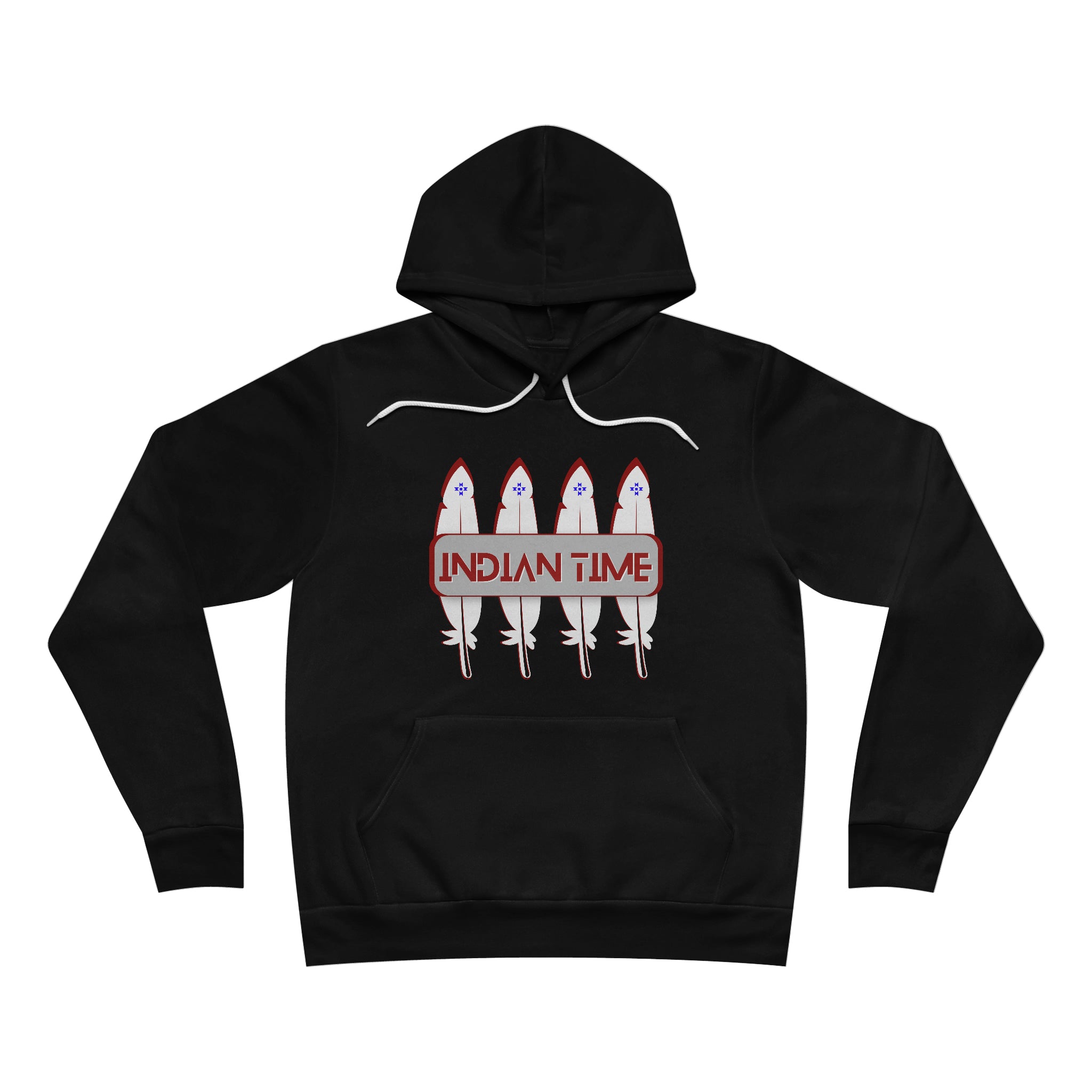 Indian Time Unisex Fleece Pullover Hoodie