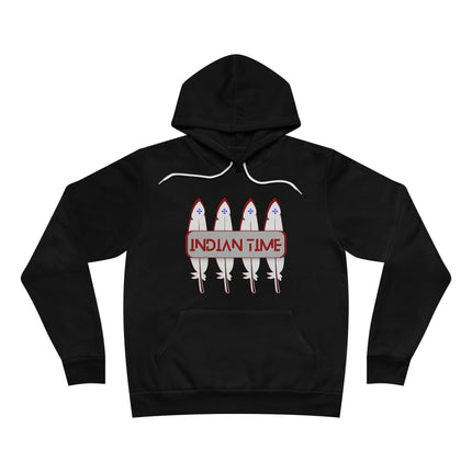 Indian Time Unisex Fleece Pullover Hoodie