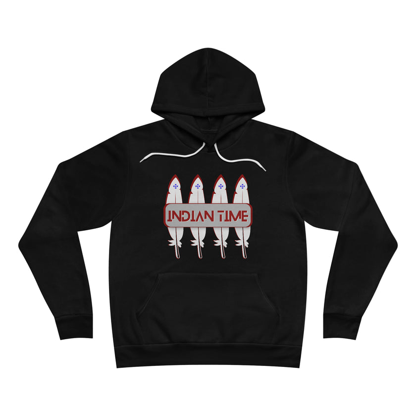 Indian Time Unisex Fleece Pullover Hoodie