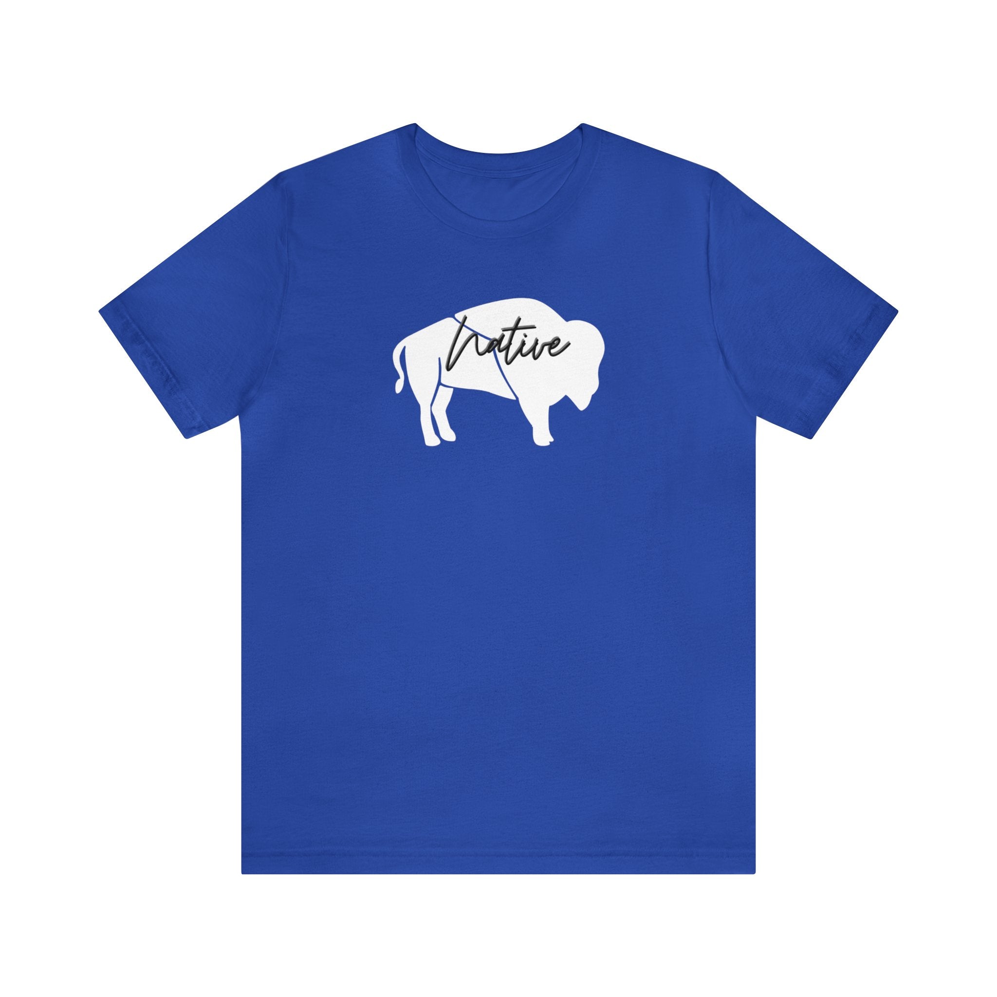 Native Bison Unisex Jersey Short Sleeve Tee