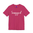 Snagged, Rez Humor, Black or Pink Unisex Jersey Short Sleeve Tee