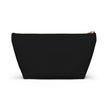 Native American White Innii aka Bison Decolonizing Accessory Pouch w T-bottom, Makeup Bag