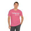 Indigenous...... status? Creatures Black Unisex Jersey Short Sleeve Tee