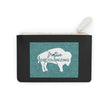 Native White Bison Decolonizing Mini Clutch Bag