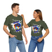 Native Innii aka Bison Graphic, Still Here, Native Pride, White, Orange, Black, Green, Blue, or Red Unisex Jersey Short Sleeve Tee
