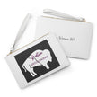 Native Decolonizing Black/Magenta Clutch Bag