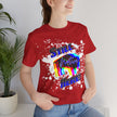 Native Innii aka Bison Graphic, Still Here, Native Pride, White, Orange, Black, Green, Blue, or Red Unisex Jersey Short Sleeve Tee