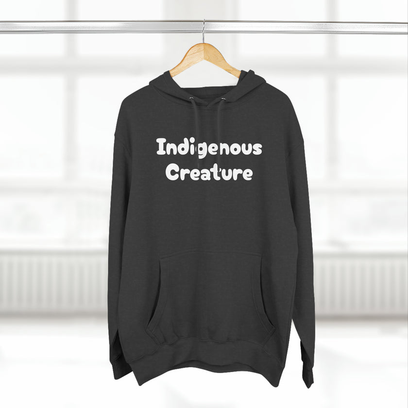 Indigenous Creature Three-Panel Fleece Hoodie