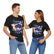 Native Innii aka Bison Graphic, Still Here, Native Pride, White, Orange, Black, Green, Blue, or Red Unisex Jersey Short Sleeve Tee