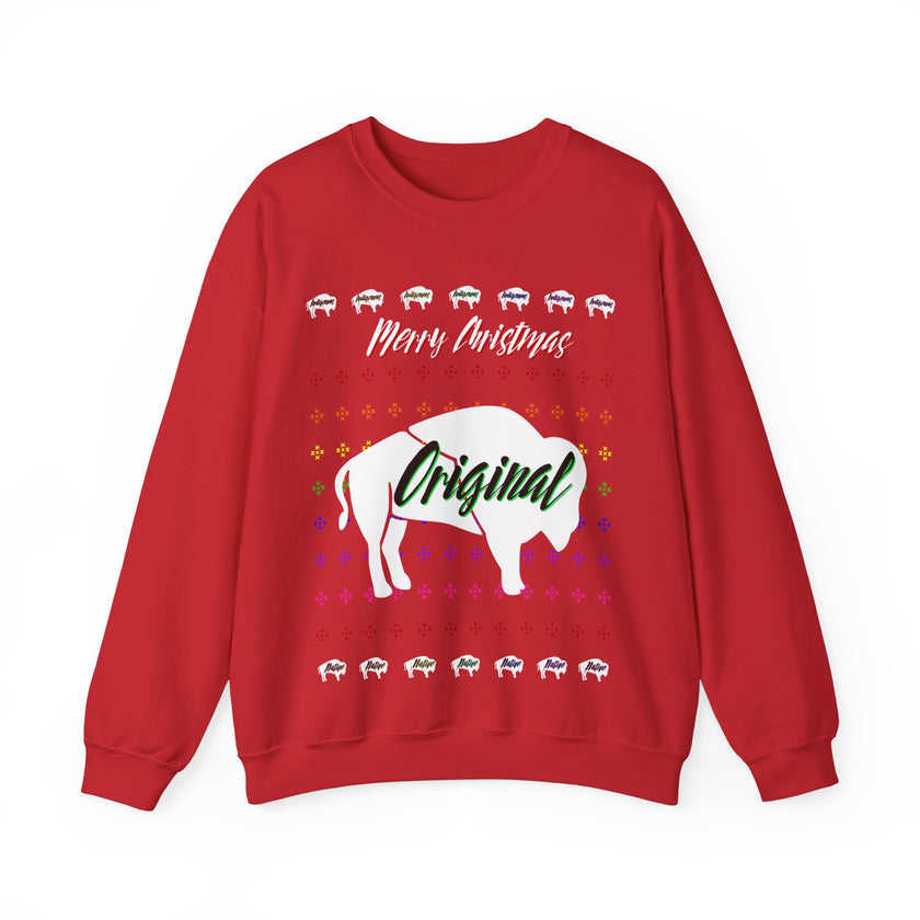Ugly Christmas Original Black Unisex Heavy Blend™ Crewneck Sweater
