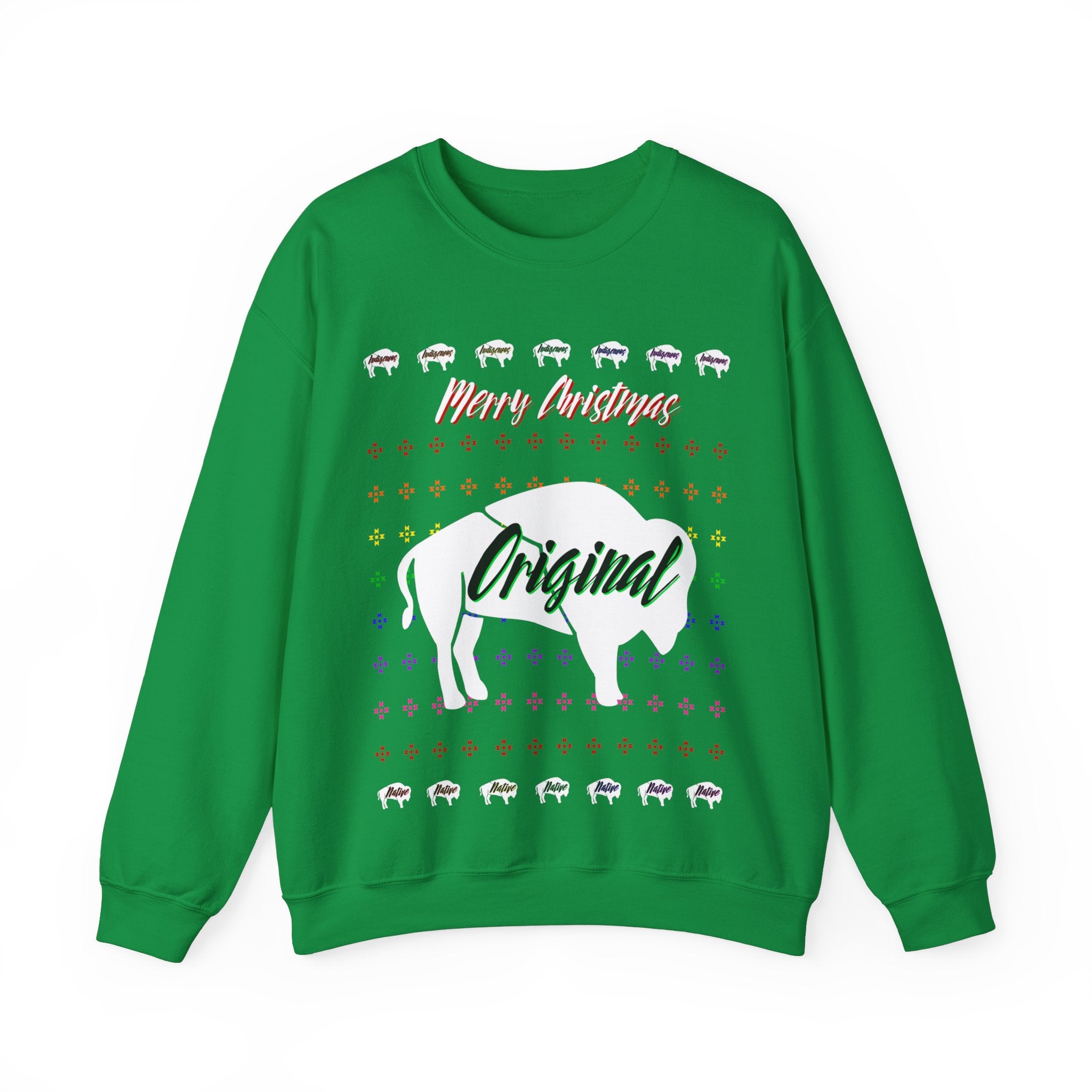 Ugly Christmas Original Black Unisex Heavy Blend™ Crewneck Sweater