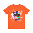 Native Innii aka Bison Graphic, Still Here, Native Pride, White, Orange, Black, Green, Blue, or Red Unisex Jersey Short Sleeve Tee