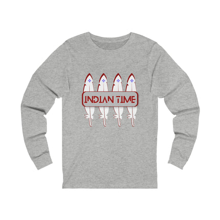 Indian Time Unisex Jersey Long Sleeve Tee
