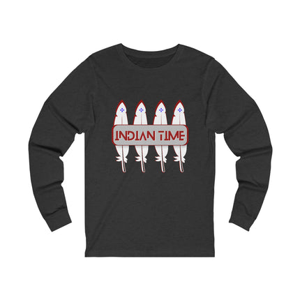 Indian Time Unisex Jersey Long Sleeve Tee
