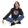 Native Innii aka Bison Graphic, Still Here, Native Pride, Black, Dust, Green or Athletic, Women's Cinched Bottom Hoodie