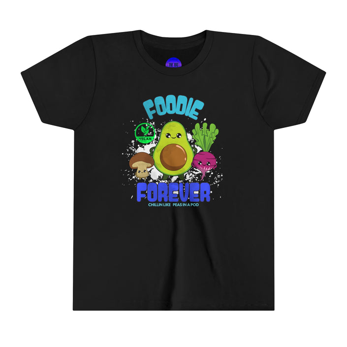 Foodie, Peas in a Pod, Healthy, White, Black, Green, or Blue Youth Short Sleeve Tee