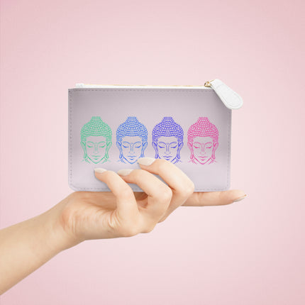 Rainbow Buddhas Mini Clutch Bag