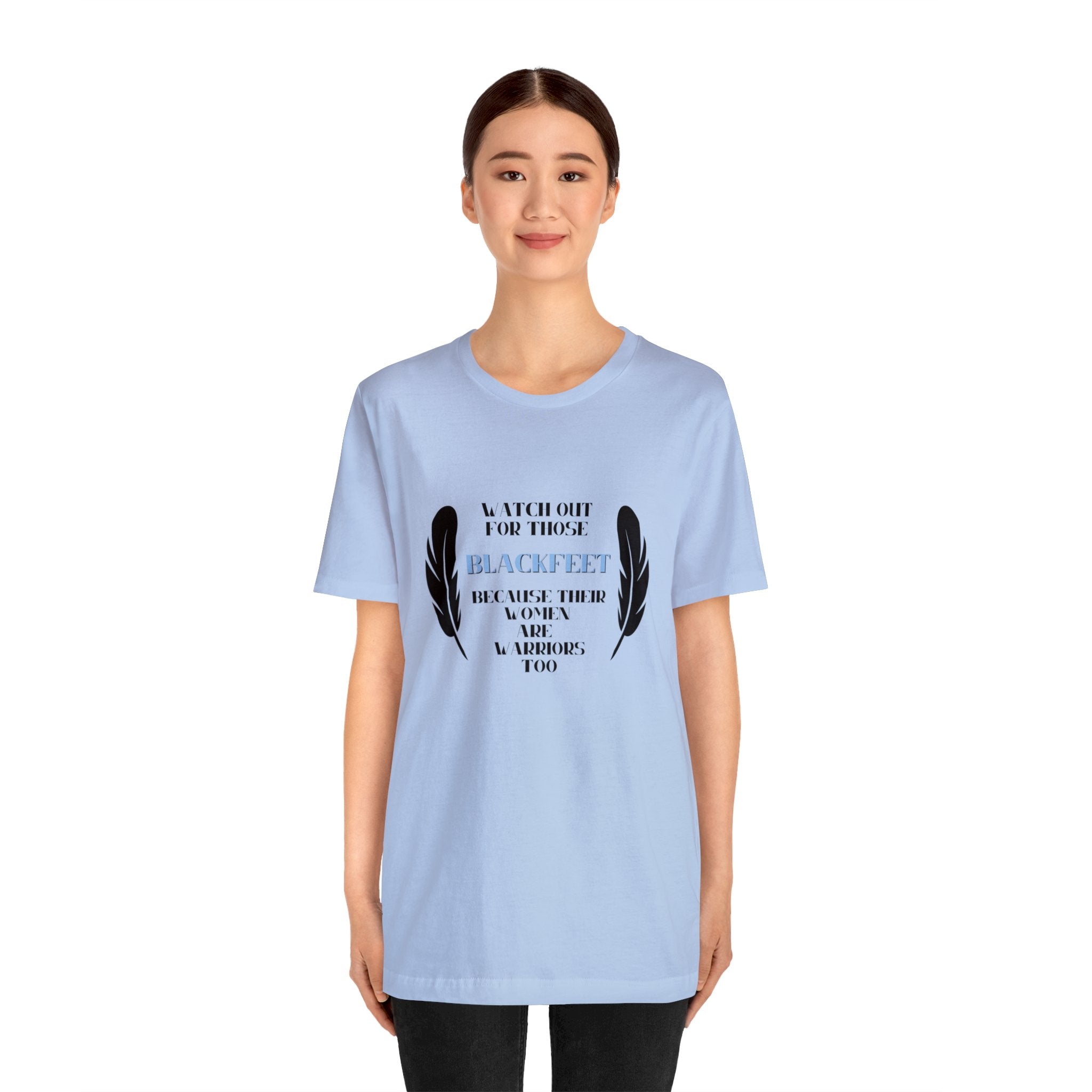 Blackfeet Women Warriors Unisex Jersey Short Sleeve Tee