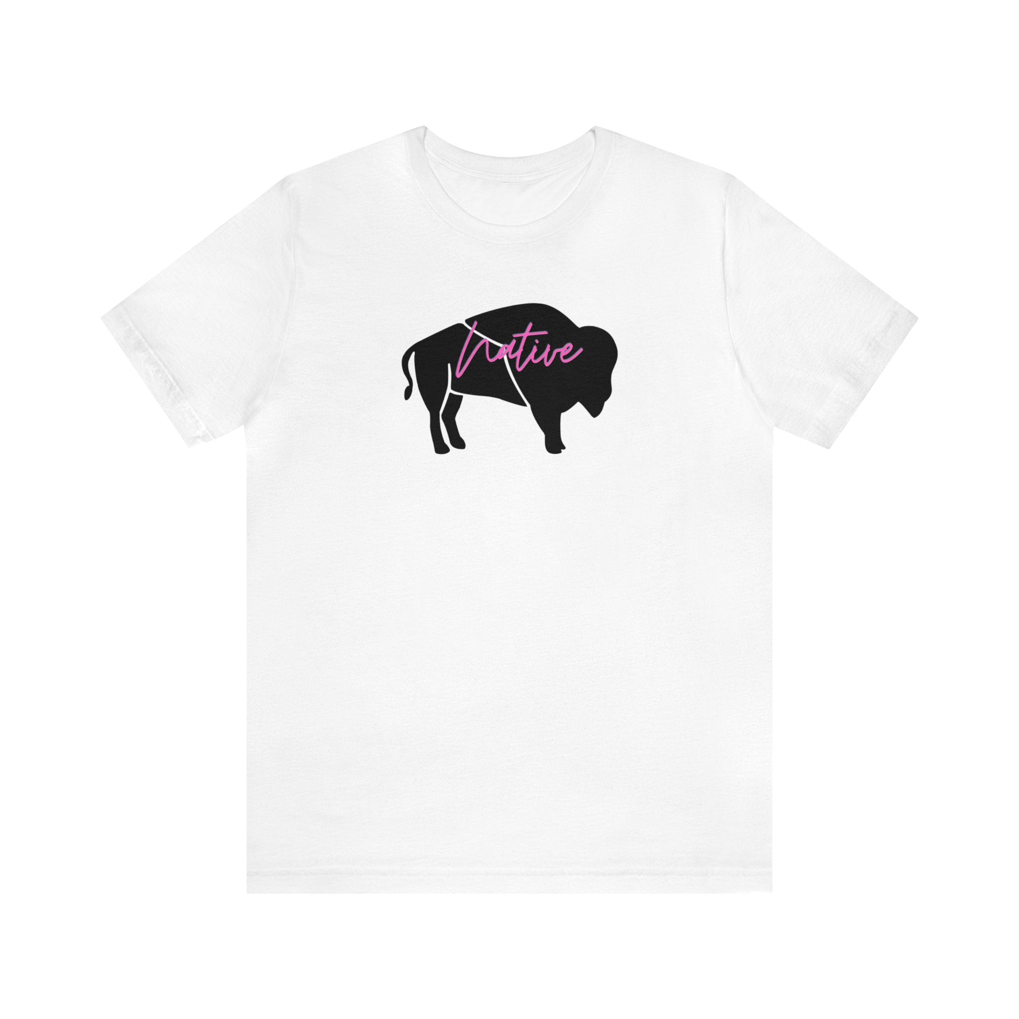 Native Bison Unisex Jersey Short Sleeve Tee