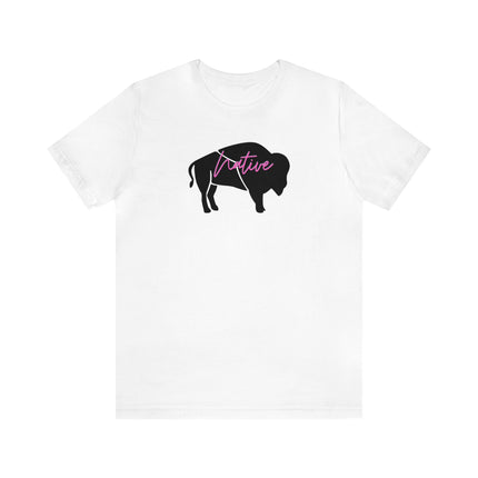 Native Bison Unisex Jersey Short Sleeve Tee