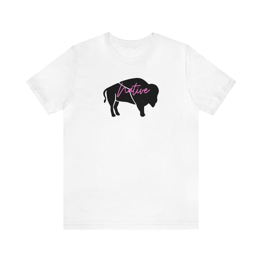 Native Bison Unisex Jersey Short Sleeve Tee