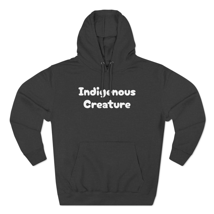 Indigenous Creature Three-Panel Fleece Hoodie