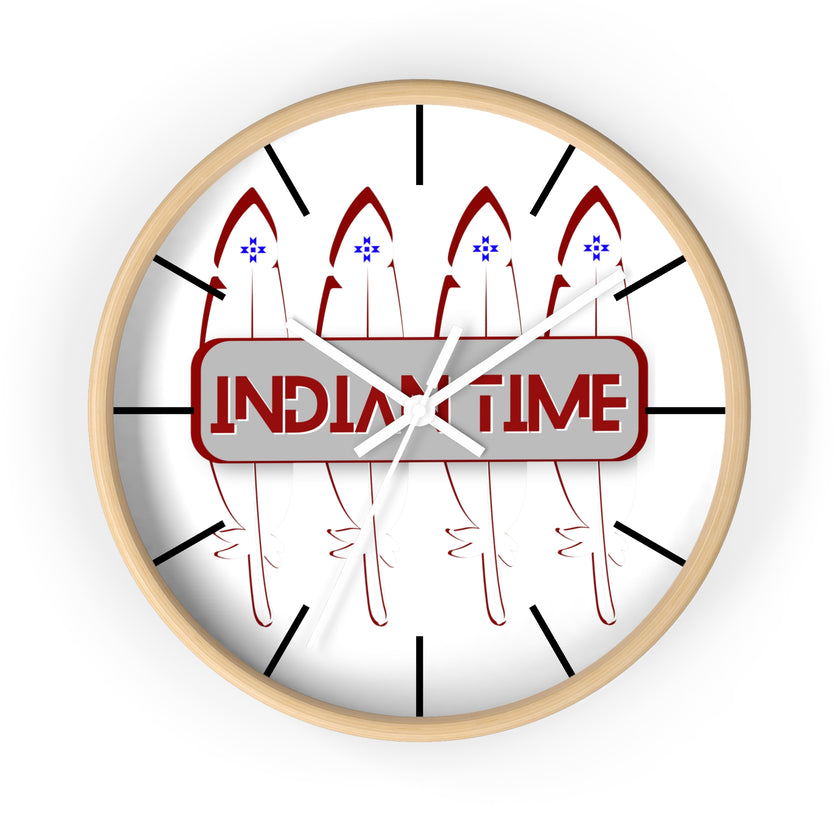 Indian Time Wall clock