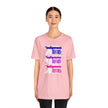 Unisex Jersey Short Sleeve Tee