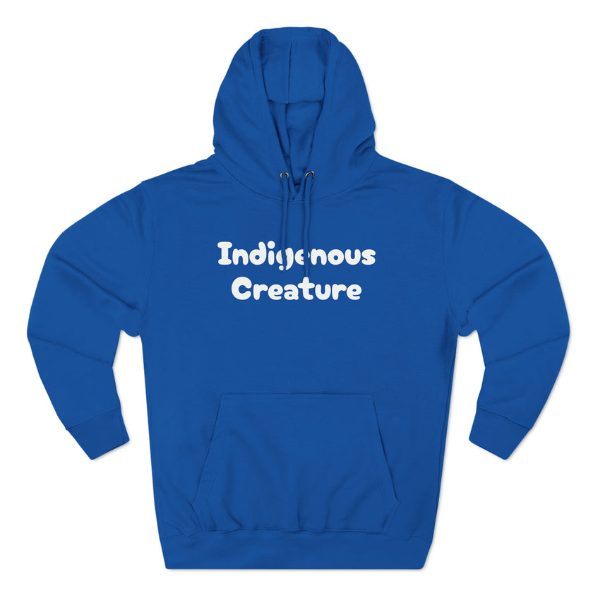 Indigenous Creature Three-Panel Fleece Hoodie